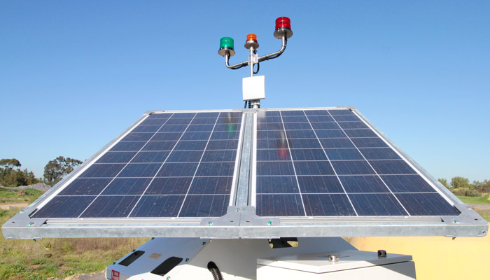solar-powered