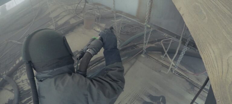 blasting-in-dustless-environment